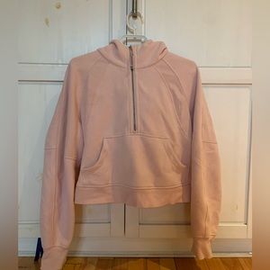 Lululemon Scuba Oversized Half-Zip Hoodie - Pink mist
